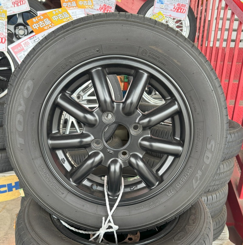 アルミホイール はかり ファブレス 軽自動車用14インチ
