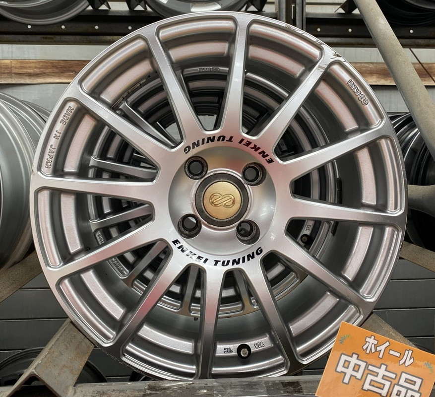 廃盤品】ENKEI TUNING SC03 17in 7J +35 PCD100 4本セット